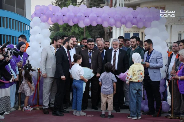 انطلاق فعاليات مهرجان صيف سوريا للعائلة بمدينة حلب السورية