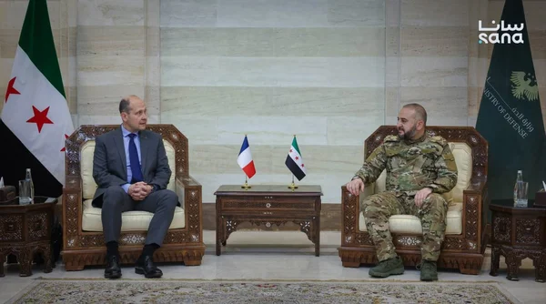 وزير الدفاع السوري يبحث مع وفد فرنسي رفيع الملفات ذات الاهتمام المشترك