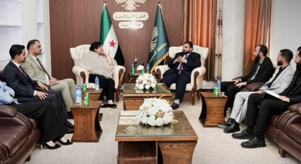 محافظ السويداء يبحث مع المجلس السوري الأميركي سبل دعم التنمية