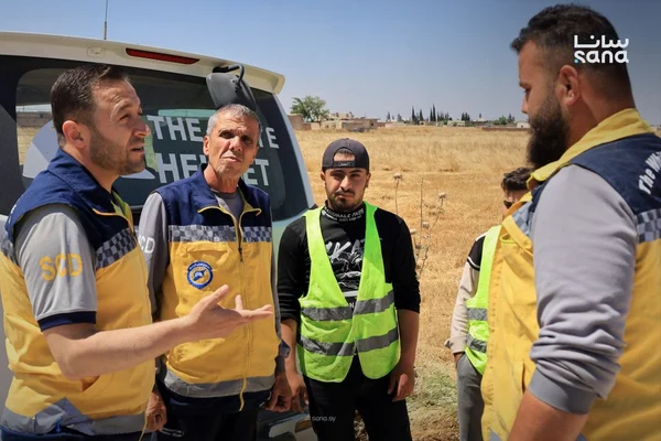 الدفاع المدني يجهز نقاط استجابة لحرائق المحاصيل بريف حلب