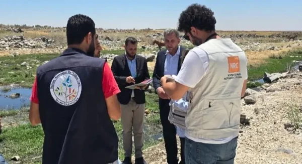 بعثة أممية تجري جولة ميدانية لتقييم الاحتياجات في ريف درعا