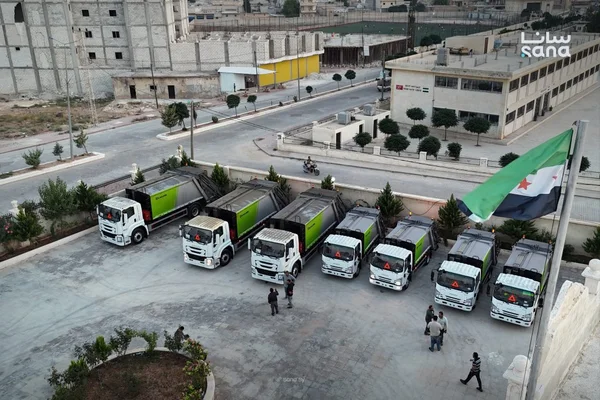 تعزيز قطاع النظافة بآليات حديثة في الباب والراعي بحلب