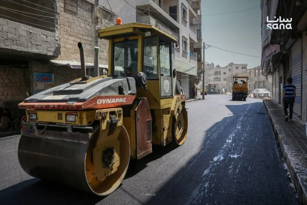بدء أعمال صيانة البنية التحتية والطرق في محافظة إدلب