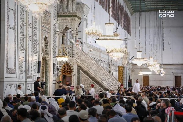 إقامة ندوة دينية ضمن حملة لأنه الله بدمشق