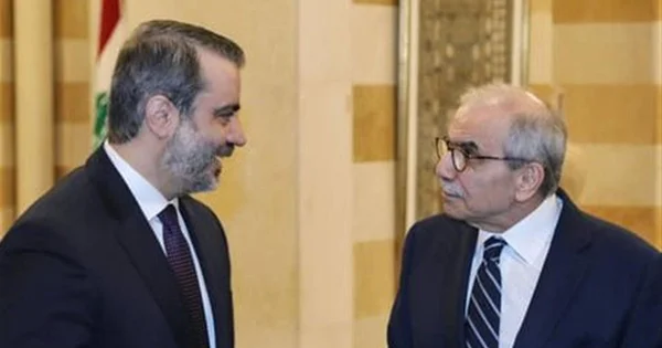 وزير الخارجية أسعد الشيباني يبدأ مرحلة جديدة في العلاقات اللبنانية