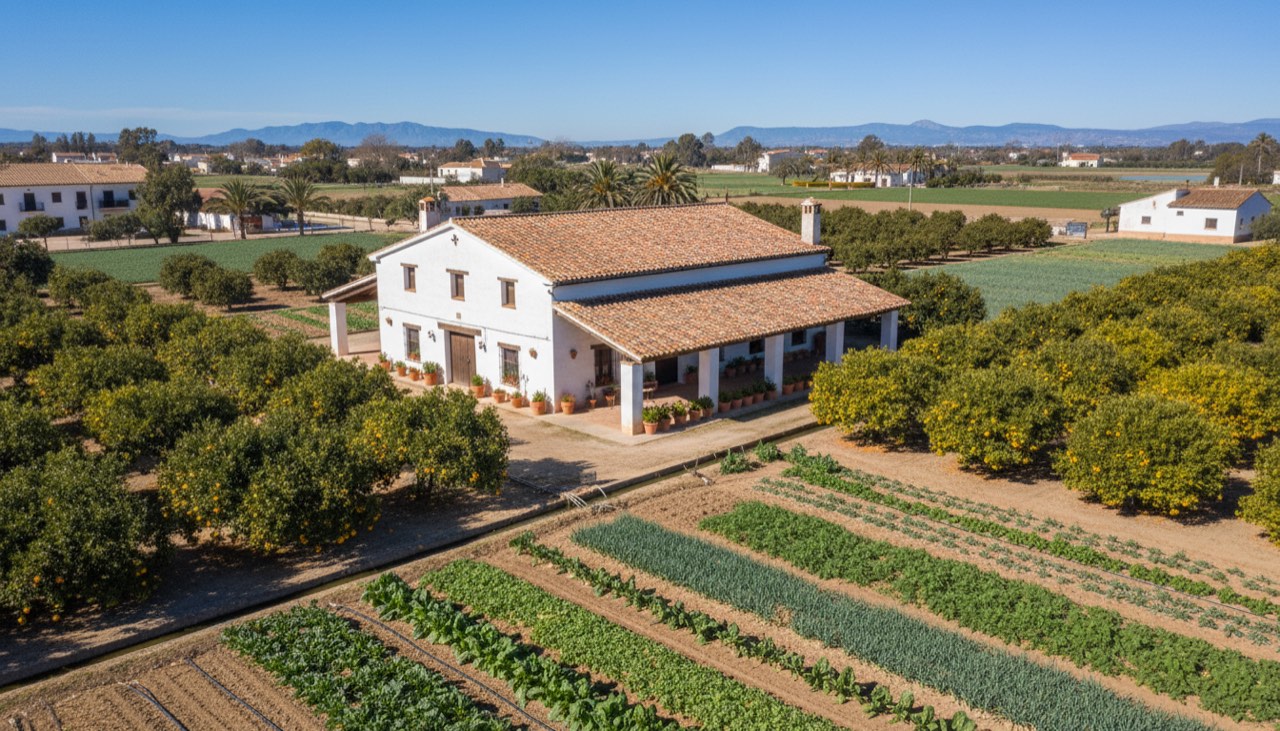Alquería en la huerta en La Huerta