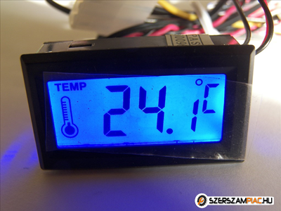 PC mod hőmérő LCD kijelző