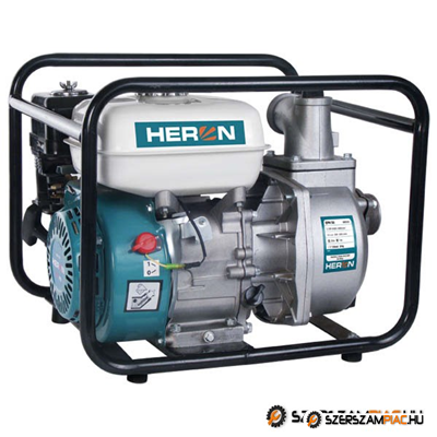 HERON EPH-50 Benzinmotoros vízszivattyú, motoros átemelő szivattyú