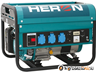 HERON EGM-25 AVR benzinmotoros áramfejlesztő, aggregátor, 1 fázis 2,3 kVA