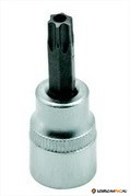 Kézi dugókulcsfej 3/8" Torx T27 lyukas