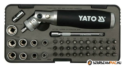 YATO Bit-dugófej készlet - 42 részes