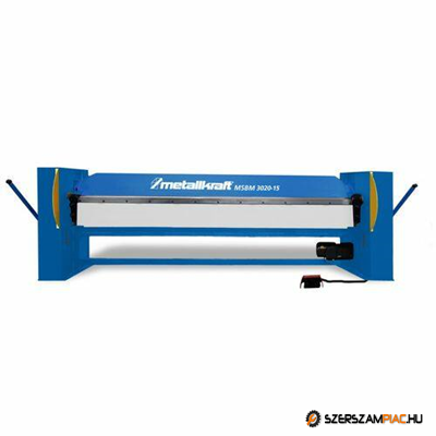 METALLKRAFT MSBM 1520-30 Motorrásegítéses lemezhajlító gép - 1520/3mm