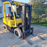 Gázos targonca 2,5 tonnás Hyster H25FT triplex torony 4,8m emmag /ct1312