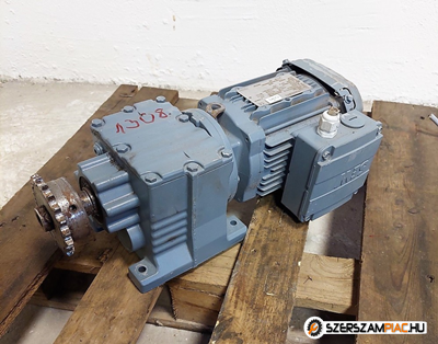 Sew eurodrive hajtómű 0,55kw 116 ford hajtóműves motor /ct1308