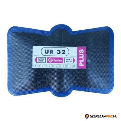 Lincos Nagy teherbírású teherautó gumijavító folt, radiál, 80X125mm - 2.64