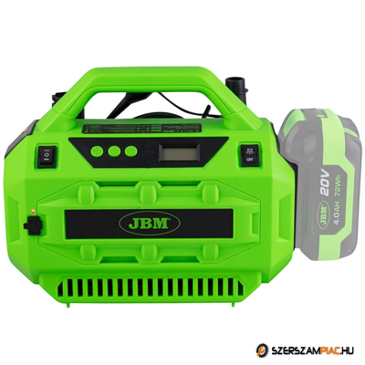 JBM Akkus kompresszor 20V, 12V (11bar) - JBM60003