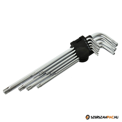 Geko Hosszú Torx kulcskészlet T15-T55 9db-os - G01707