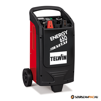 Telwin Akkumulátor töltő és indító Energy 650 Start 230-400V 12-24V - 829385