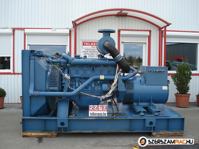 5979 - Iveco Dízelmotoros aggregátor, áramfejlesztő