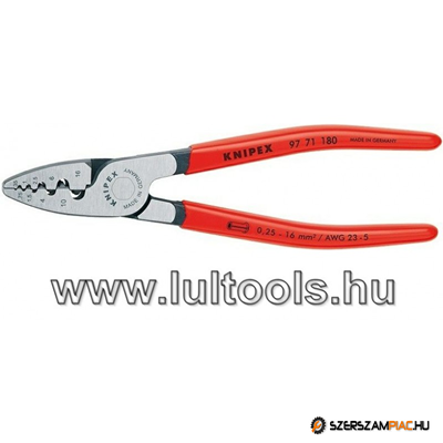 KNIPEX - Krimpelő fogó érvéghüvelyekhez