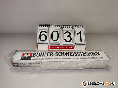 6031 - Hegesztő elektróda, hegesztő pálca, BÖHLER FOX CM2 Kb  4/350 mm