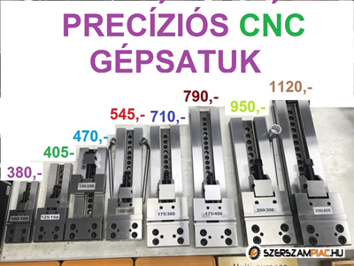 Eladó marógép CNC precíziós gépsatuk