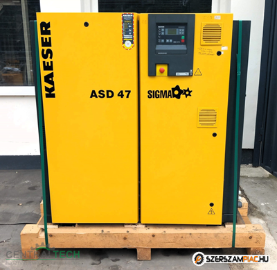 Kaeser ASD47 SIGMA csavarkompresszor 25kw 11bar kitűnő állapotban eladó