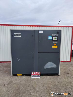 6149 - Atlas Copco Csavarkompresszor, Csavarkompresszor, Csavarkompresszor 75 kW,Atlas Copco GA 75 FF