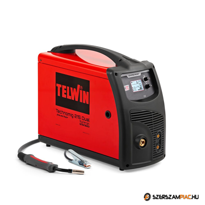 Telwin MIG-MAG/FLUX/BRAZING/MMA/TIG DC-Lift Technomig 215 Dual Synergic hegesztő - 816232