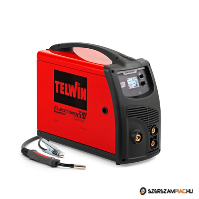 Telwin MIG-MAG/FLUX/BRAZING/MMA/TIG DC-Lift Electromig 220 Synergic hegesztőgép 230A. 3ph 400V tápegység. - 816059