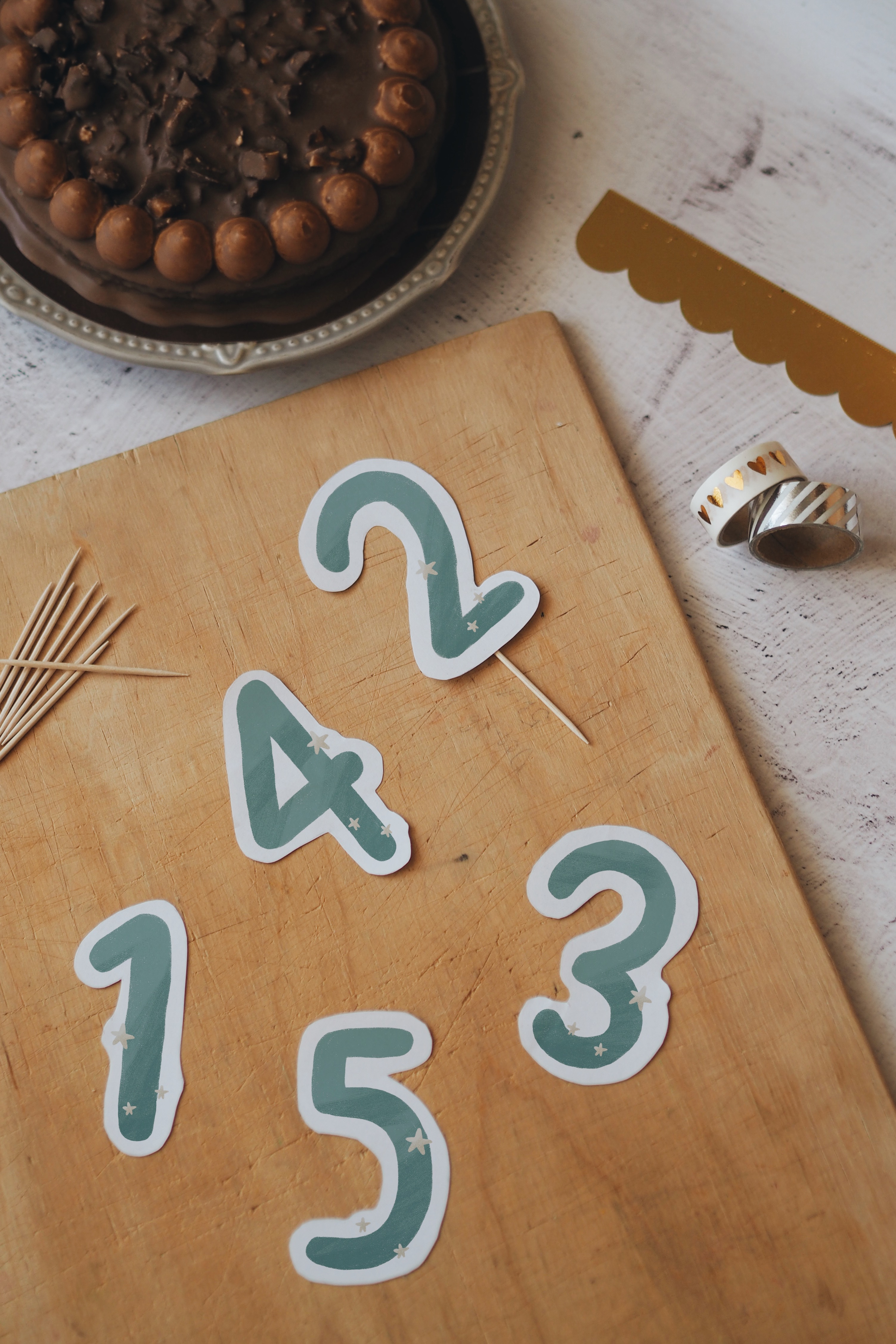 ŰRUTAZÓ tortadísz // letölthető, nyomtatható