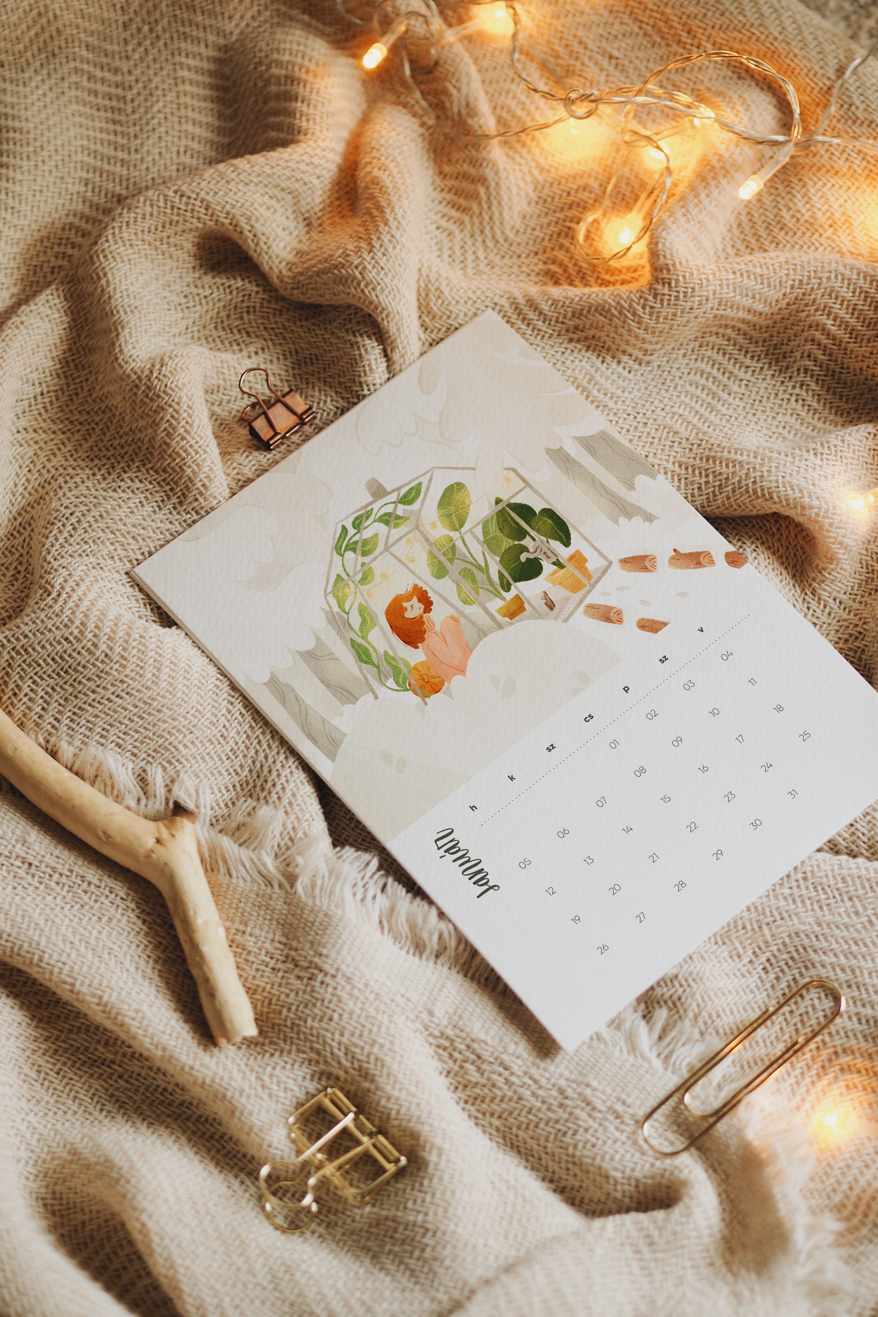 ILLUSZTRÁCIÓS NAPTÁR 2026 ✻