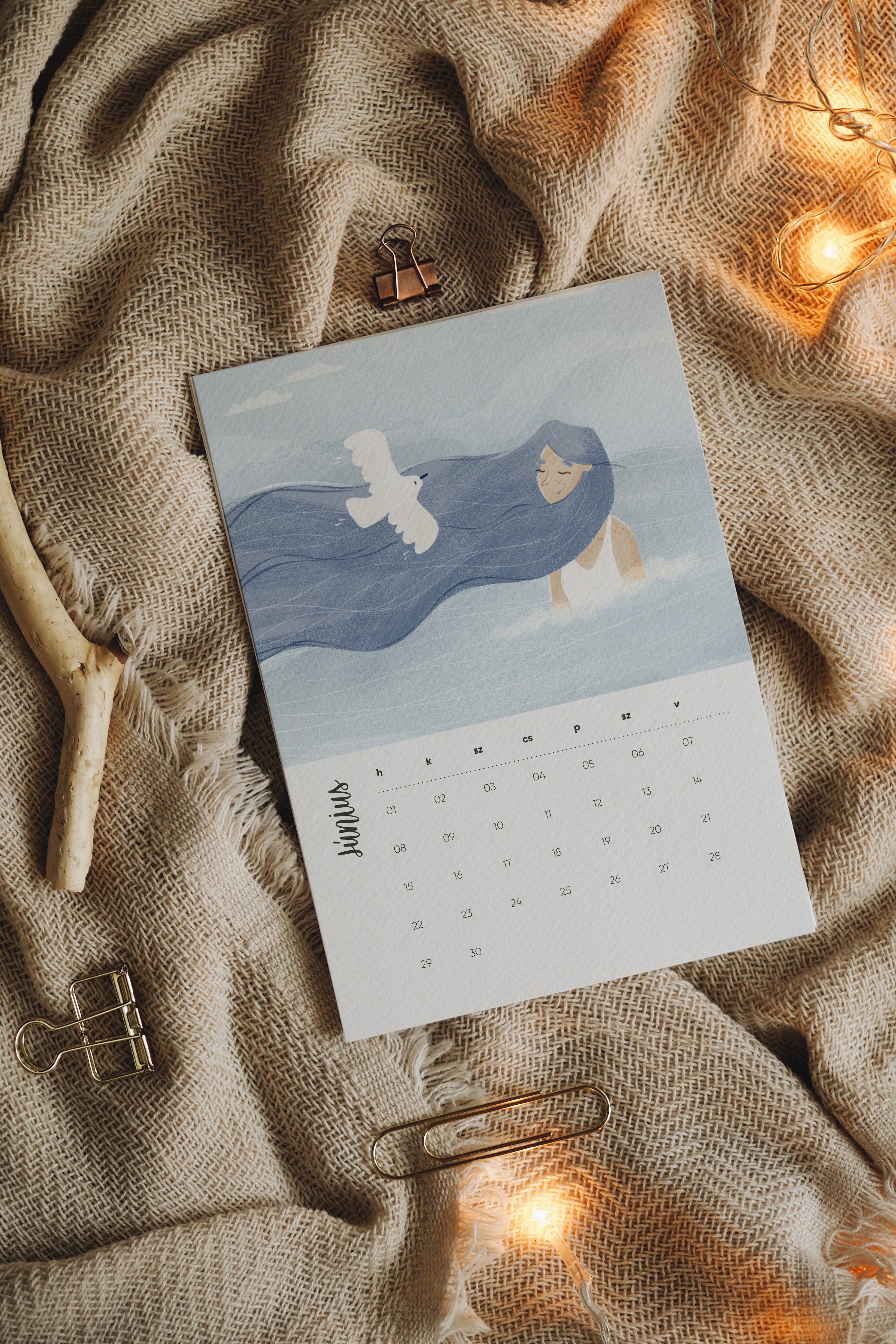 ILLUSZTRÁCIÓS NAPTÁR 2026 ✻