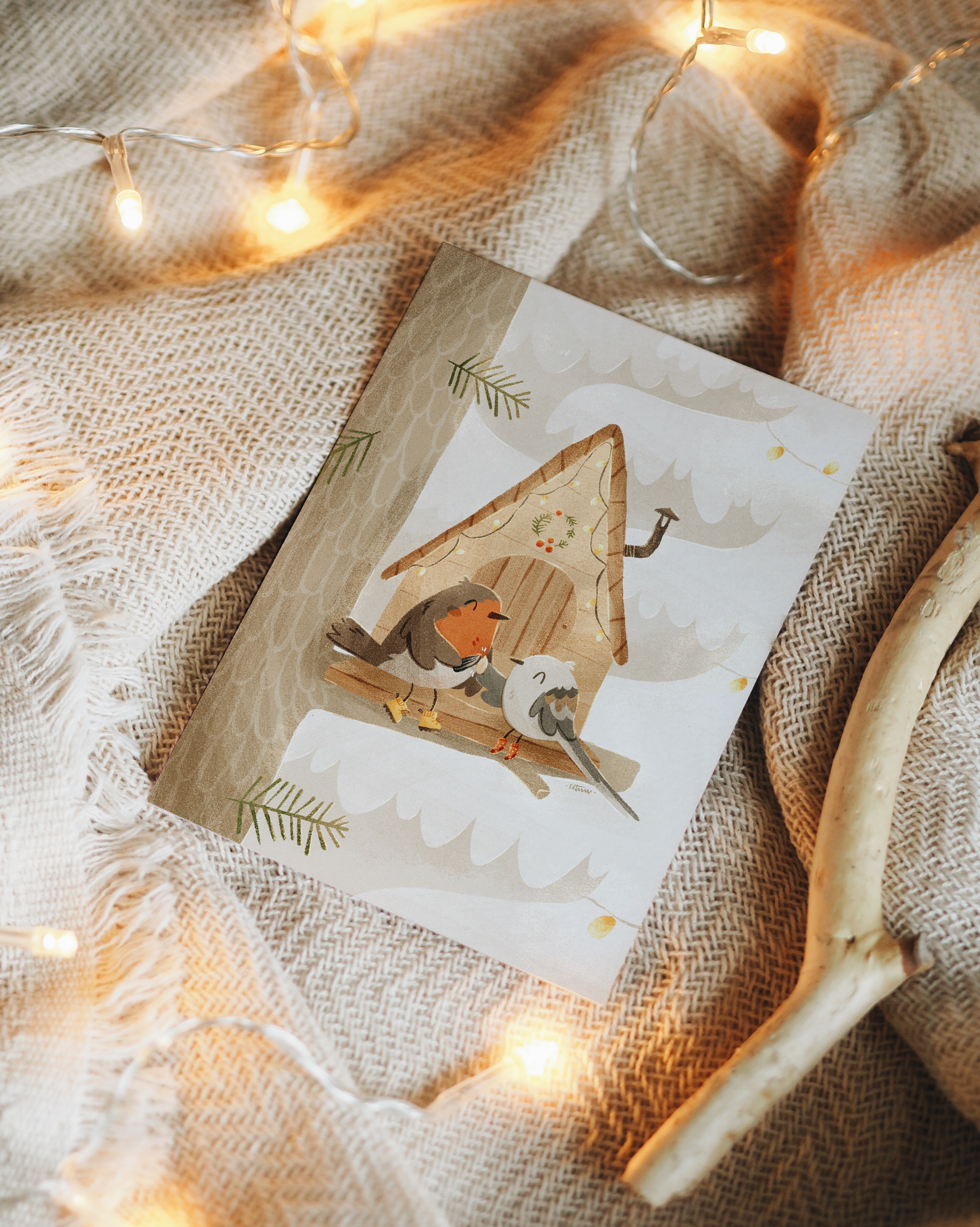 MADÁRLES ❄ karácsonyi képeslap