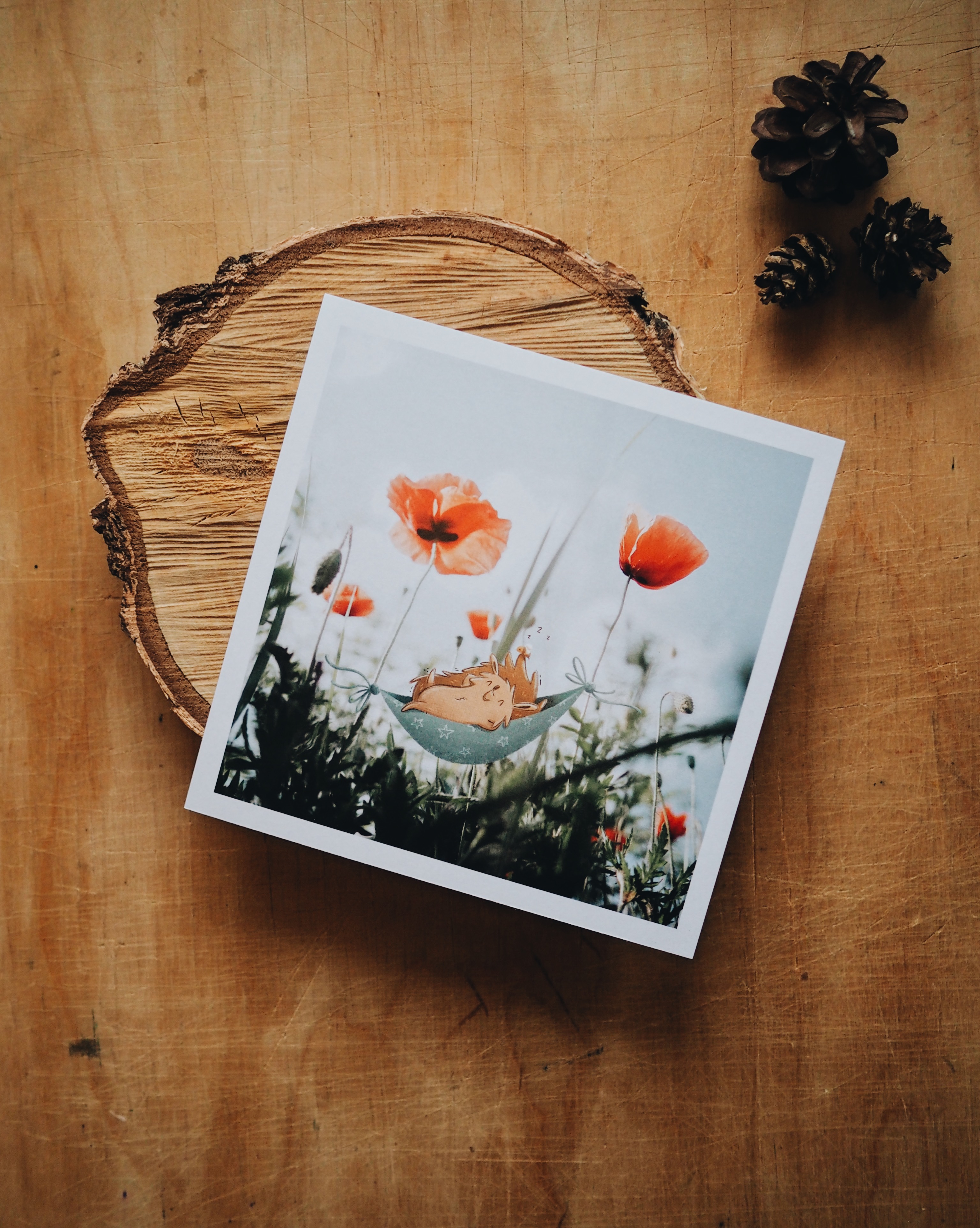 SÜNI sziesztázik ⟡ print 15x15cm