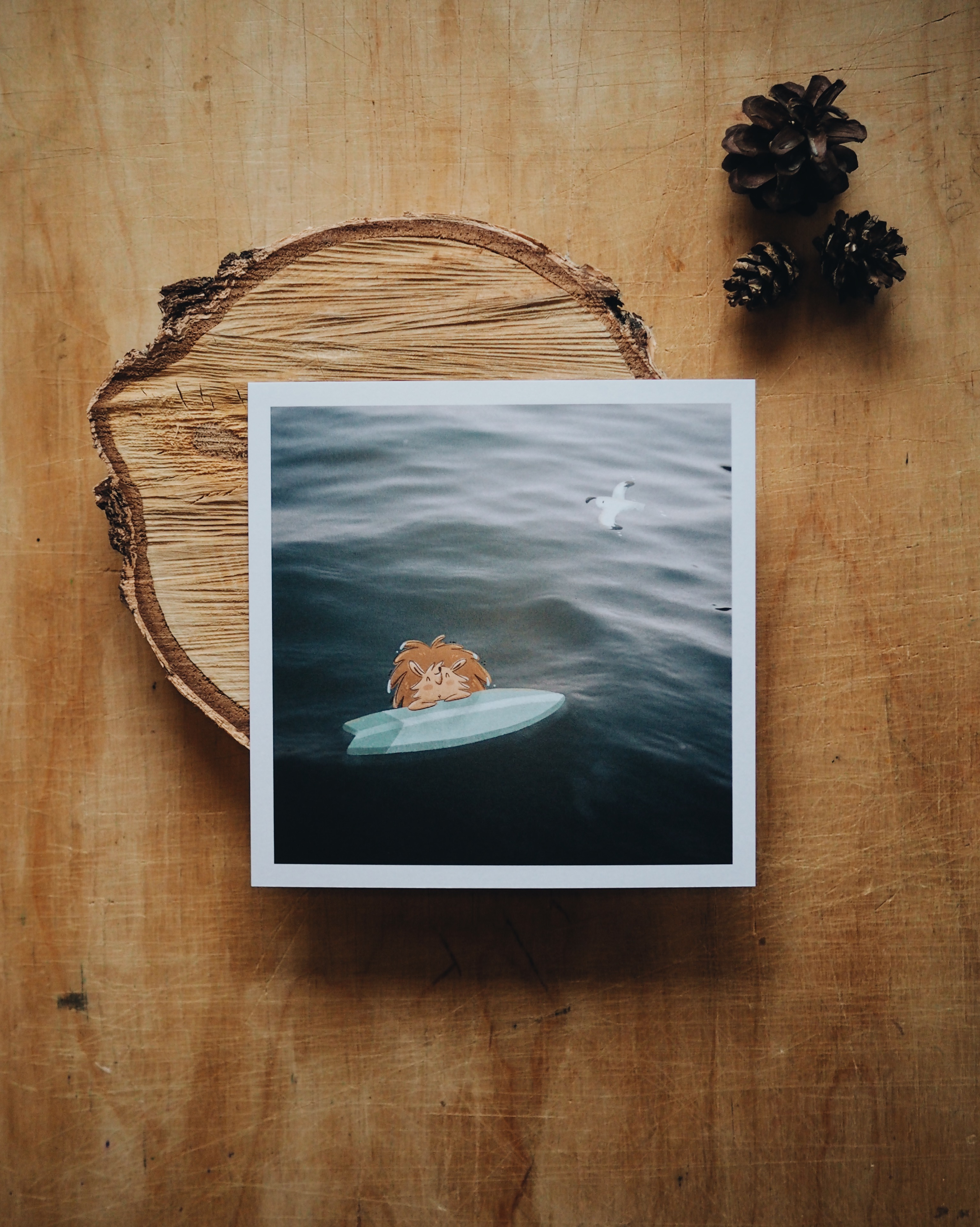 SÜNI nyaral ⟡ print 15x15cm