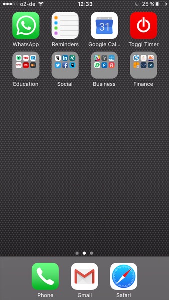 Homescreen