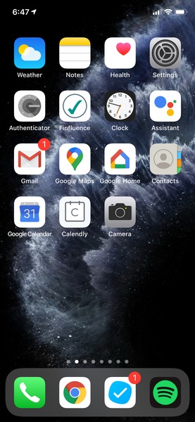 Homescreen
