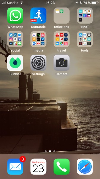 Homescreen