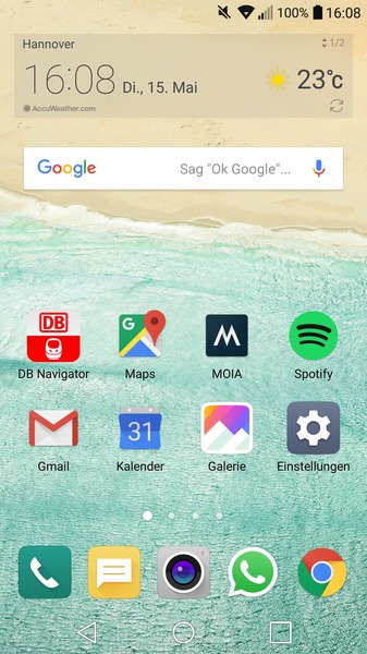 Homescreen