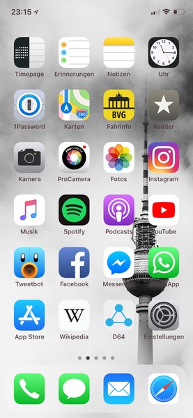 Homescreen