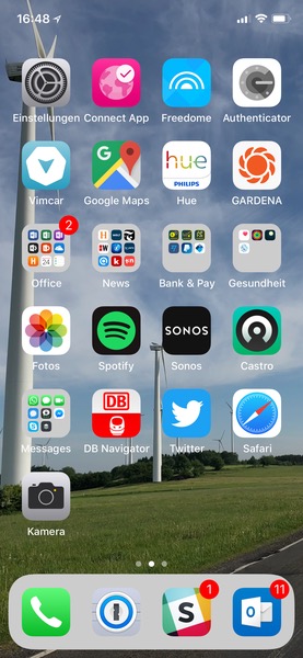 Homescreen