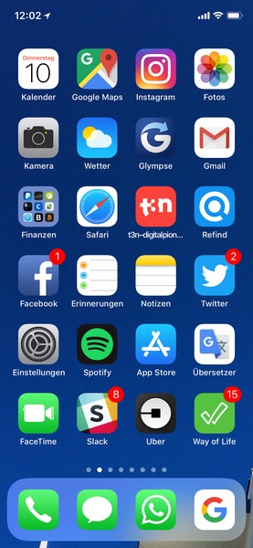 Homescreen