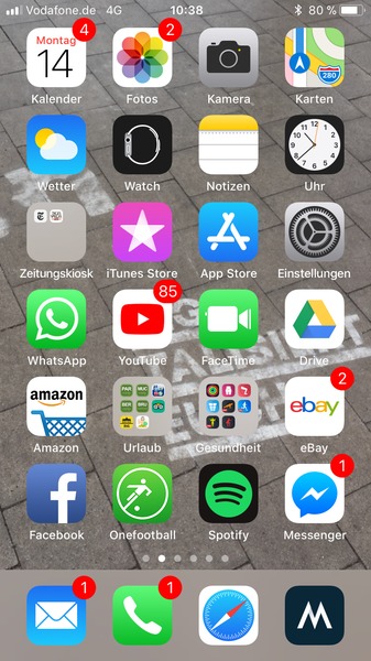 Homescreen