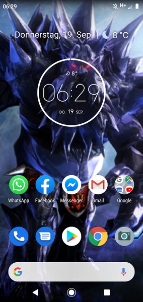 Homescreen