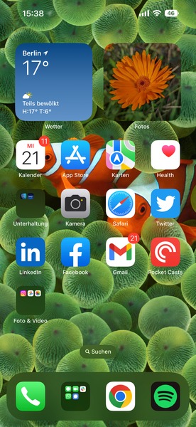 Homescreen