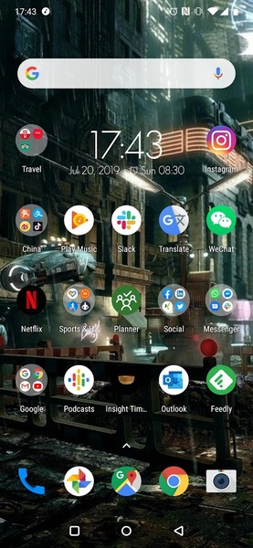 Homescreen