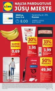 LIDL Nauja parduotuvė Kaune Savanorių pr.219