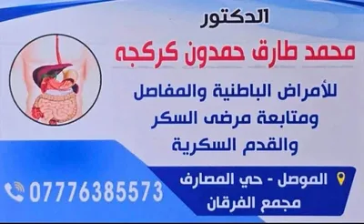 محمد طارق حمدون كركجه - الطب الباطني