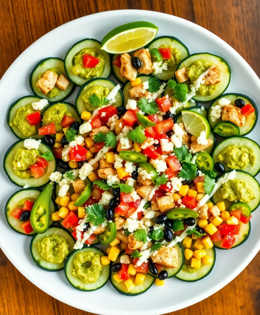 Cucumber Nachos